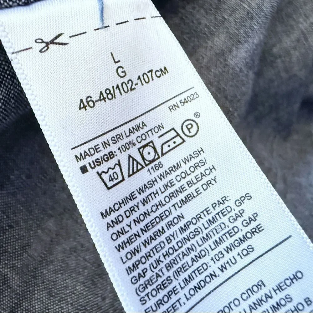 Banana Republic chambray button down shirt